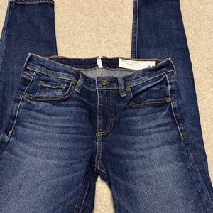 rag & bone Dark Blue Skinny Jeans